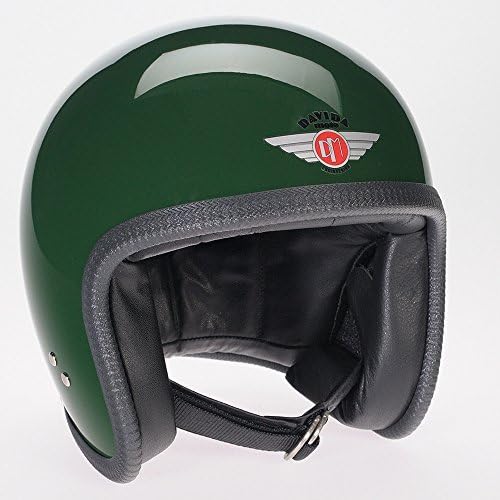 British Racing Green Ninety Two Helmet With Visor Studs - XX-Large