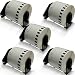 Produktbild 5x kompatible Etiketten-Rollen für Brother DK-22205 62mm x 30,48m P-Touch QL 560 VP P-Touch QL 560 YX P-Touch QL 570 P-Touch QL 580 P-Touch QL 580 N P-Touch QL 650 TD P-Touch QL 700 P-Touch QL 710 W P-Touch QL 720 NW Adress-Etiketten 62mm x 30,48 m DK22205