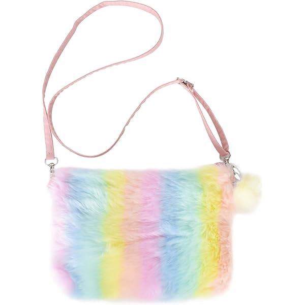 Plüsch Handtasche Für Mädchen - Süße Umhängetasche Für Kinder 3-5 Jahre