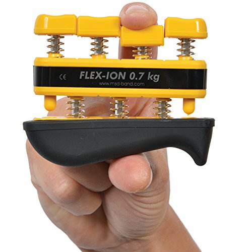 MSD-Europe FLEX-ION GIALLO (LEGGERO) pulsanti molla riabilitazione DITA MANO