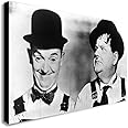 Laurel And Hardy - Canvas Wall Art Print - Various Sizes (A2 24x16 inches)
