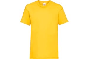 Shirtinstyle Kinder-Shirt Basic Uni Fruit of The Loom div. Farben Größe 104-164