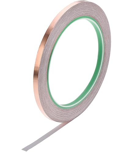 TitanRF Faraday Tape - High-Shielding Conductive Adhesive Tape // Used to Connect TitanRF Fabric Sheets or Seal RF Enclosures // 2.5in W x 10ft L (6.35cm x 3.05m