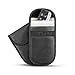 Produktbild LDFV Auto Schlüssel Signal Blocker Case,Sicherheits-Signal-Abfangjäger,Signal Abschirmung Tasche,Anti-Strahlung,Signalblocking-Geldbörse für Handy, Autoschlüssel und Kreditkarten(Schwarz)