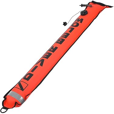 Bouée De Marquage De Plongée - Parachute De Palier Gonflable - Sécurité Visibilité Surface - 1,2 M Ou 1,5 M