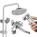 Produktbild YLG Brausen- Und Duschsysteme, Dusch Set Überkopfbrause Handbrause, Höhenverstellbar,4 Arten Von Wassermustern