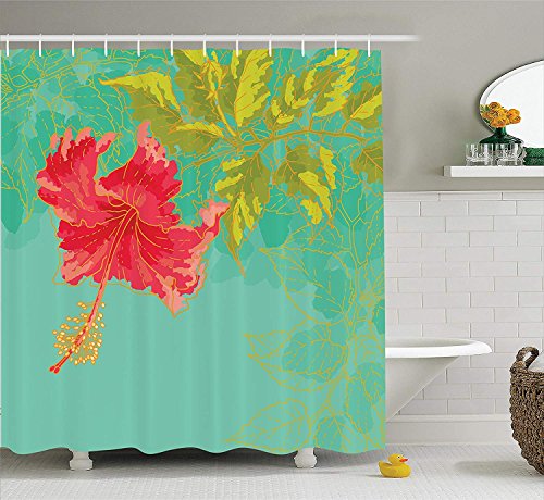 werert Flower House Decor Collection Natural Field Wildflowers Sunshine Grass Springtime Blurred Image Print Shower Curtain 72 X 72 Inches