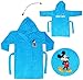 Produktbild alles-meine.de GmbH Frottee Bademantel -  Disney Mickey Mouse  - 2 bis 4 Jahre / Gr. 92 - 110 - 100 % Baumwolle - mit Kapuze - für Kinder / Mädchen & Jungen - Hausmantel / Morg..