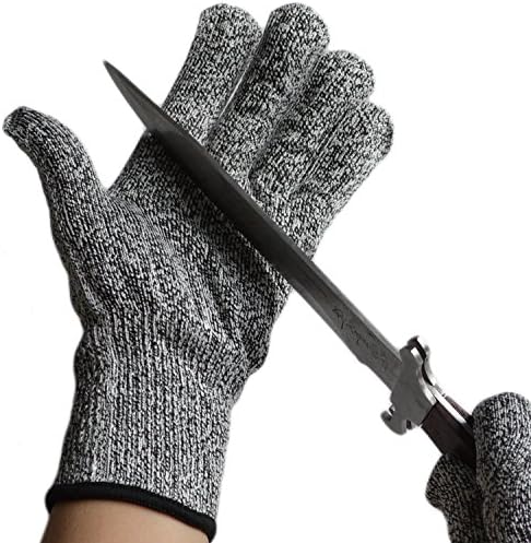 cut resistant gloves level 5 for cooking at lowes bunnings blades change kitchen food preparation food industry（1 Pair)(X-Small)