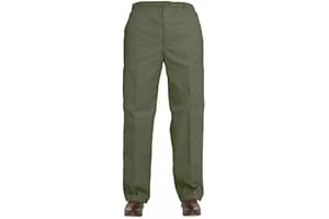 Gillicci Mens Elasticated Adjustable Waist Casual Smart Work Plain Rugby Trousers Pants