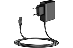 MEROM 5.5V Fensterreiniger Netzteil Kompatibel mit Kärcher Ladegerät für Fenstersauger WV5 Premium, KV4, WV2, WV50, WV50 Plus, WV6, WV60, WV70, WV75, WV60 Plus, WV75 Plus, WV Easy,WV Classic Ladekabel