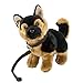 Produktbild Teddys Rothenburg Kuscheltier Schäferhund mit Leine stehend braun/schwarz 23 cm Plüschschäferhund