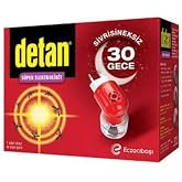 Detan S&uuml;per Elektrolikit Makine+Yedek Sivrisineksiz 30 Gece