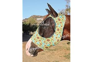 Professional's Choice Comfort Fit Fliegenmaske Sunflower (Cob/Vollblut)