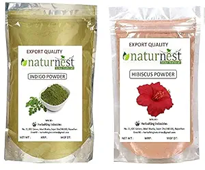 Naturenest indigo & Hibiscus powder = 200g