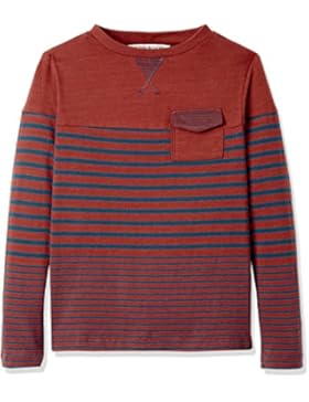 RED WAGON Jungen Langarmshirt mit Streifen