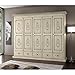 Produktbild Estense – Schrank Holz Massiv Farbe Elfenbein Antik Verziert Hand L 254 P 61 H 240 – 687 ADEC