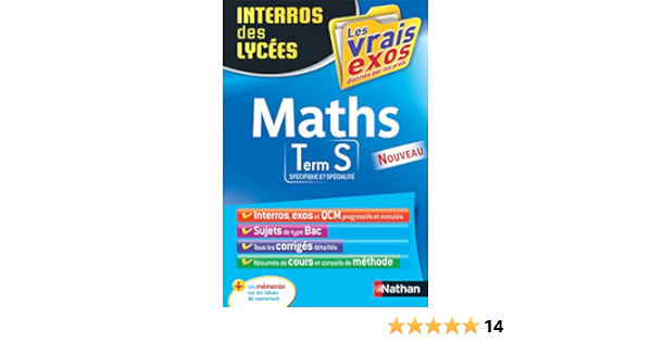 Interros Des Lycees Maths Term S Amazon Fr Crouzier Anne Eynard Daniele Livres