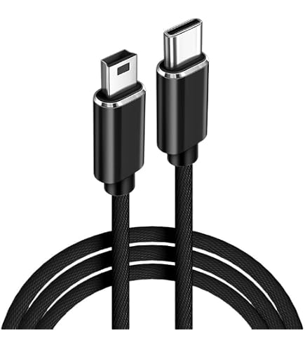 Mini USB Cable Compatible with Nextbase In-Car Cam, MIO MiVue 618/608/658, InCarCam 101, ARAS FHD, APEMAN, Icefox FHD, JooVuu X, HP f330s, Powerlead Pdvr D009, SENWOW GS8000L, ASUS Reco Classic 1m