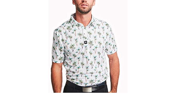 Bad Birdie Palm Springs Golf-Poloshirt 