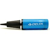 Delta 25cm Pilates Ball And Balloon Inflation Bidirectional Hand Pump