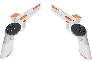Vakdon VR Gun Stock pour Quest 3 Contrôleur, Poignée de Pistolet du Contrôleur Expérience Améliorée pour Les Jeux de Tir VR pour Quest 3