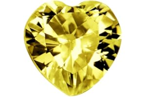 Quiges Floating Living Birthstones Memory Charm Glass Heart for Personalised Memory Lockets