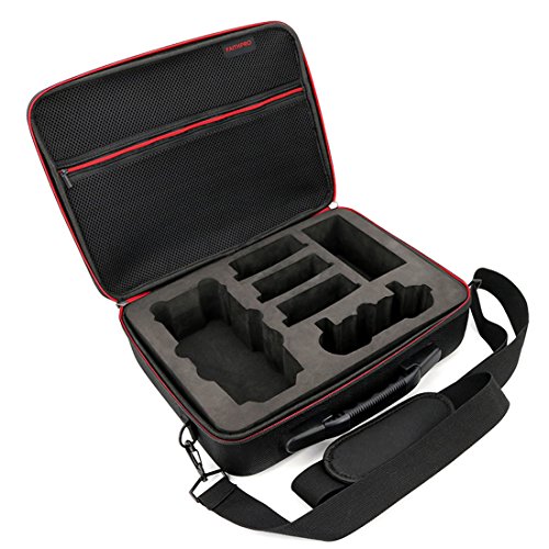 Preisvergleich Produktbild Lommer Wasserdicht Einstellbare Tragbare Drohne Tasche Schultertasche Umhängetasche Drone Koffer Messenger Bag Handtasche Tragetasche für DJI Mavic Pocket Selfie Drone RC Helicopter