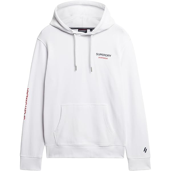 Sweat à capuche Vintage Logo en coton biogris chiné pour Homme | FR