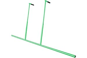 Metex Steel Dapple Bar 2000mm for Flowing Concrete – Fully Welded Steel Construction with 90 Degree Comfort Grip Handles - Height Adjustable with A Powder Coated Finish - Colour May Vary