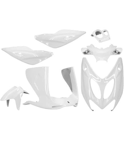 T4Tune Kit carene nere mat (6 pz) per Peugeot Kisbee 50 2T 2010 - 2020