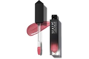 HAUS LABORATORIES By Lady Gaga: LE RIOT LIP GLOSS | High-Shine, Lightweight Lip Gloss Available in 18 Colors, Shimmer & Sparkle, Comfortable Wear, Vegan & Cruelty-Free | 0.17 Oz.