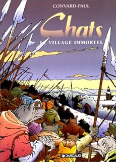 jaquette livre Chats, tome 4 : Le Village immortel
