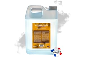 SPARKLERS CLUB Liquide à Fumée Standard 5 Litres pour Machine à Fumée qualité MADE IN FRANCE - Simple d'utilisation, idéal pour soirées DJ, débit supérieur recyclable