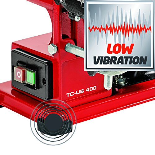 Einhell Stand-Band-Tellerschleifer TC-US 400 (375 W, 230 V/50 Hz, 1450 min-1, inkl. 1 Schleifband und 1 Tellerschleifpapier) - 7