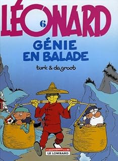 jaquette livre Léonard, tome 6 : Génie en ballade