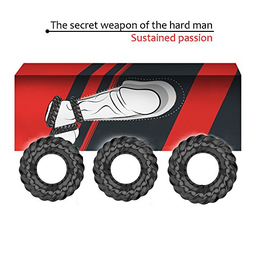 Preisvergleich Produktbild jieluo Premium Qualität Silikon Verbesserte schwarz 3 Stück