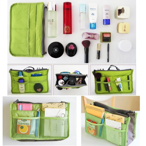 SAVFY® Kosmetik Handtasche Reise Organizer Kulturbeutel Kulturtaschen (lila) - 2
