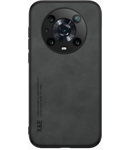 EASSGU Flip Handyhülle Für Honor Magic4 Pro – PU Leder, Mit 3 Kartenfächern, Geldtasche & Standfunktion