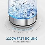 TEMPERATURREGELUNG: Für den optimalen Geschmack kann die Temperatur zwischen 40 °C und 100 °C eingestellt werden. Mit der digitalen Anzeige am Griff haben Sie die Temperatur stets im Blick. Genießen Sie Ihren Tee genau dann, wann Sie es möchten. Denn mit der Warmhaltefunktion kann die gewünschte Temperatur bis zu 60 Minuten gehalten werden.