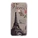 Produktbild Huawei Honor 8 Hülle, Chreey Glitzer Handyhülle Niedlich Mode Süß Temperament Muster Weiche TPU Silikonhülle Skin Case Ultra Dünn Kratzfest Hülle Backcover [Schmetterling & Paris Turm]