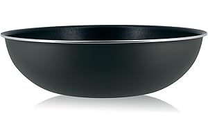 OGO LIVING WOK 28CM ALUMINIUM SANS POIGNEE AMOVIBLE IRIS ANTI-ADHESIF