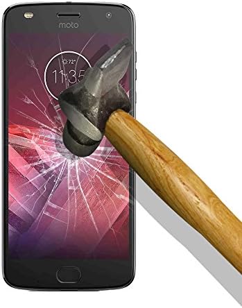 Motorola Moto Z2 Play Screen Protector, Premium Tempered Glass Screen Protector for Motorola Moto Z2 Play, Bubble Free, 9H Hardness, Perfect fit, Anti-scratch 9H Tempered Glass