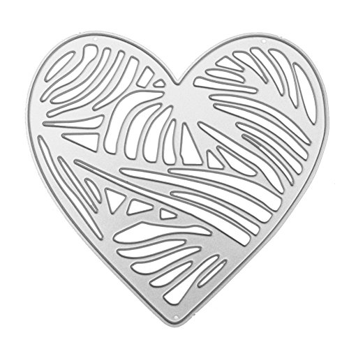 Andouy Cutting Dies Scrapbooking Metal Embossing Die Stencils Shapes Set #0121-J,ccessories for Big Shot and Other Machine