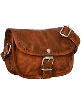 Gusti Leder nature „Mary XXS“ Partytasche Abendtasche Ledertasche Umhängetasche Disco Shoppingtasche Praktisch...