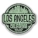 Produktbild 2 x Los Angeles California Usa Vinyl Aufkleber Aufkleber Laptop Reise Gepäck Auto Ipad Schild Fun # 6062 - 10cm/100mm Wide