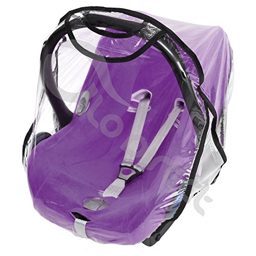 Car Seat Rain Cover 0/11kg Carseat Raincover New - TOP QUALITY (black) (Cybex Cloud)
