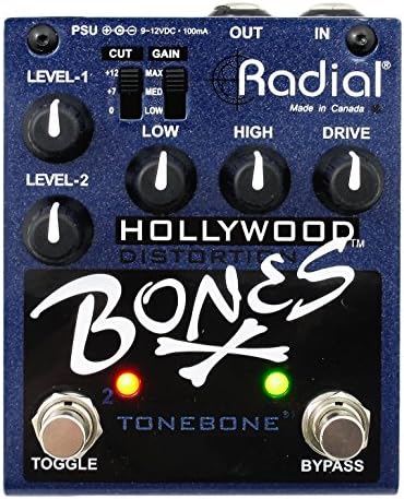 Tonebone Bones Hollywood Guitar Effects Switcher - Blue