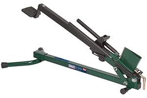 Sealey LS450H - Spaccalegna per legna da ardere, con pedale, orizzontale