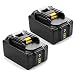 Produktbild Ersetzenakku Makita Werkzeugakku BL 1840 B BL1840B 197265-4 196399-0 197599-5 18 V - 4 Ah / 4000 mAh Li-Ion Akku mit LED - Anzeige [ Ersetzen BL1830 BL1840 BL1850 BL1850B ] (2)